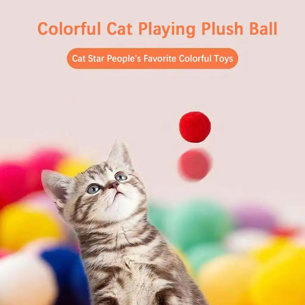 Mini Shooting Gun with Stretch Plush Ball for Kittens & Cats - Pawfectly Heaven