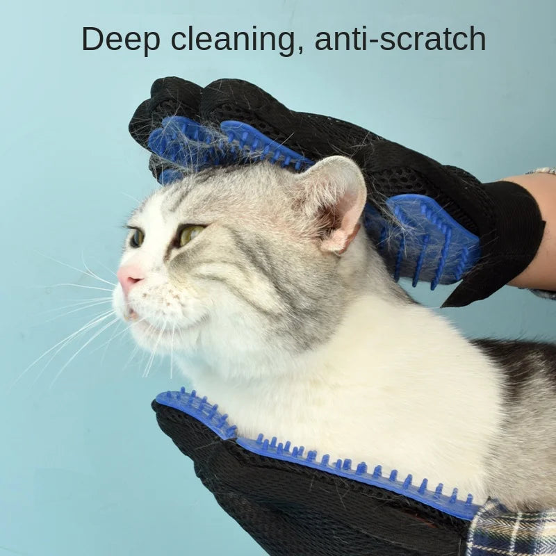 Silicone Pet Grooming Gloves - Pawfectly Heaven