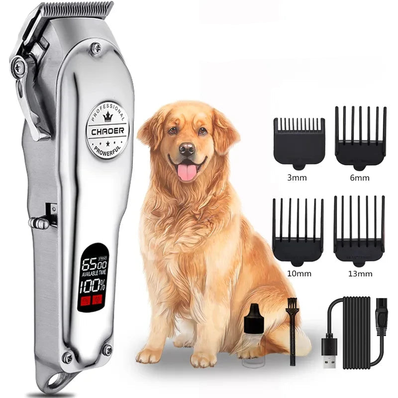 Professional Dog Hair Clipper – Rechargeable Pet Trimmer - Pawfectly Heaven