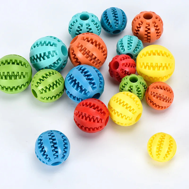 Interactive Rubber Dog Toy Ball - Pawfectly Heaven