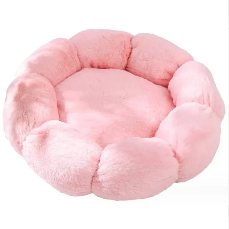 Flower-Shaped Cat Bed - Pawfectly Heaven