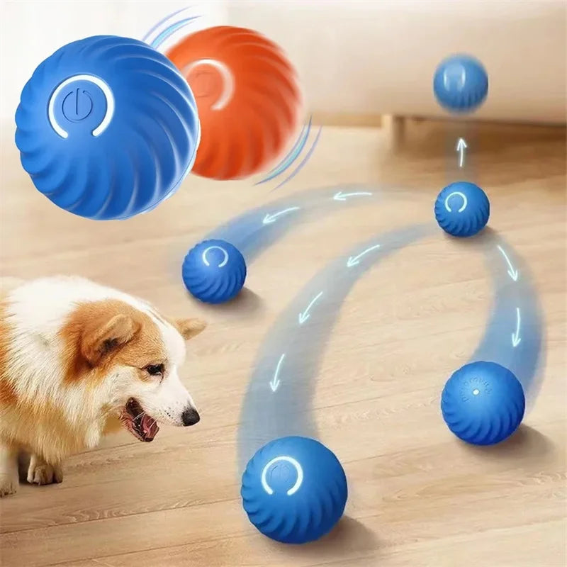 Smart Dog Toy Ball – USB Automatic Moving & Bouncing - Pawfectly Heaven