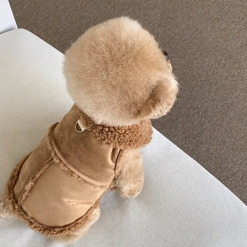 Classic Warm Fleece Dog Vest - Pawfectly Heaven