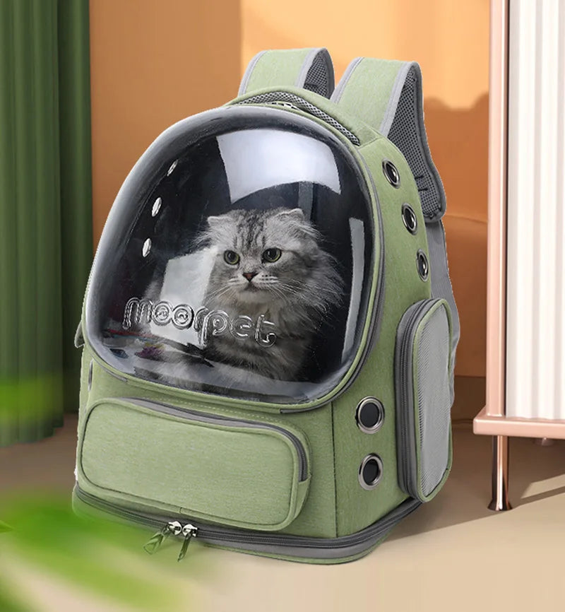 Transparent Pet Carrier Backpack - Pawfectly Heaven