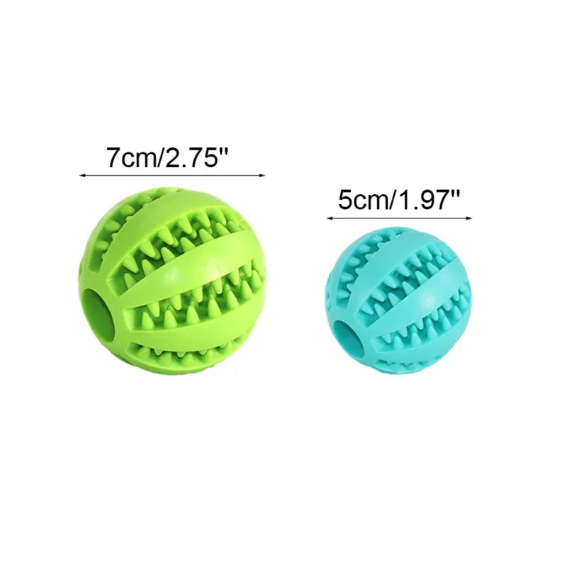 Interactive Rubber Dog Toy Ball - Pawfectly Heaven