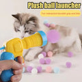 Mini Shooting Gun with Stretch Plush Ball for Kittens & Cats - Pawfectly Heaven