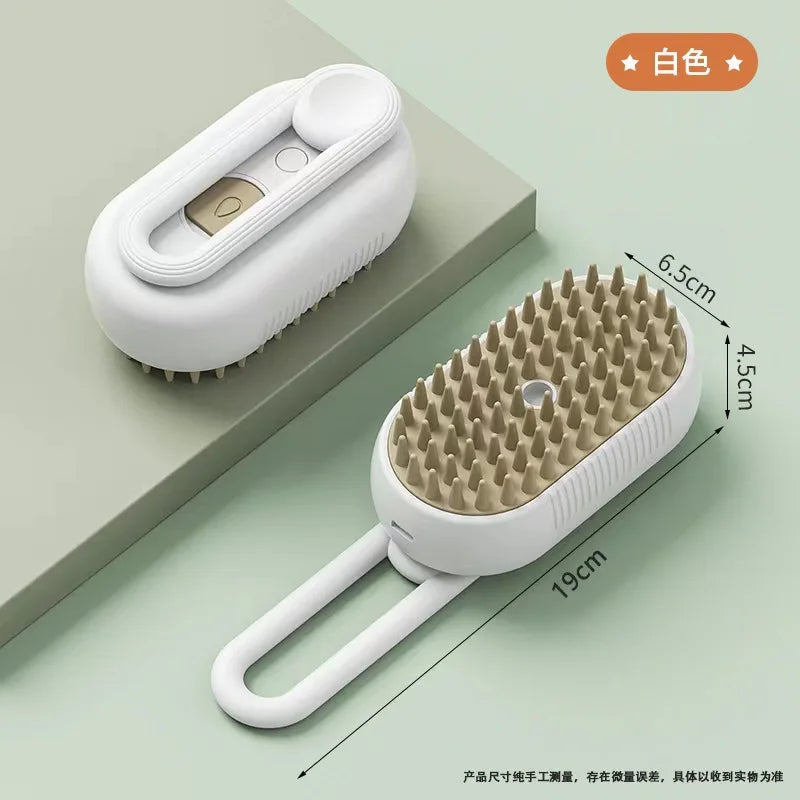 3-in-1 Cat & Dog Steamy Brush - Pawfectly Heaven