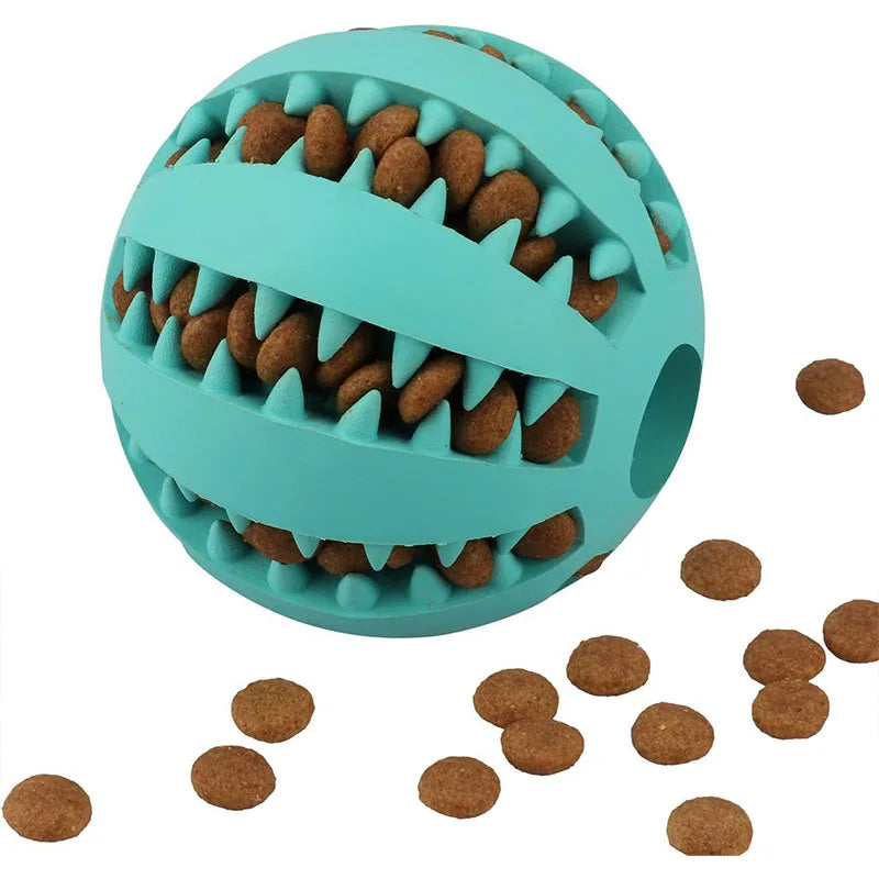 Interactive Rubber Dog Toy Ball - Pawfectly Heaven