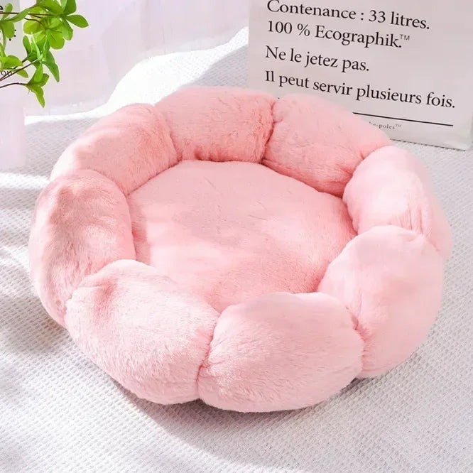 Flower-Shaped Cat Bed - Pawfectly Heaven