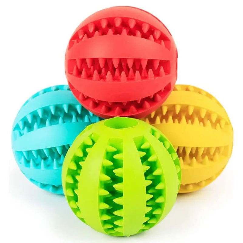 Interactive Rubber Dog Toy Ball - Pawfectly Heaven