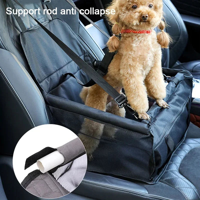 Double Thick Waterproof Pet Car Seat Bag - Pawfectly Heaven