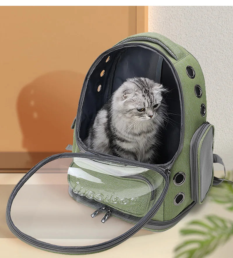 Transparent Pet Carrier Backpack - Pawfectly Heaven