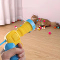 Mini Shooting Gun with Stretch Plush Ball for Kittens & Cats - Pawfectly Heaven