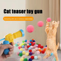 Mini Shooting Gun with Stretch Plush Ball for Kittens & Cats - Pawfectly Heaven